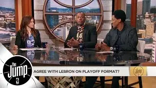 Paul Pierce disagrees with LeBron James' stance on NBA playoff format changes | The Jump | ESPN