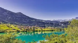 4K Italy Garda Lake Gardola Tignale Brescia City  Street Walk Lago di Garda View 5