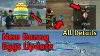 FreeFire new Bunny Eggs events full details.. (hindi)