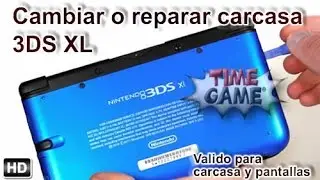 Como desmontar y reparar lo mas común 3DS XL