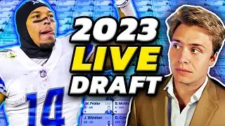 A Live 2023 Fantasy Football Mock Draft !