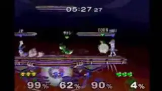 JP & Ichi (blue) vs Satoshi & Drigo(green) - Friendly TeamBattle Melee