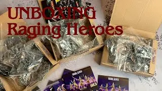 Unboxing einer Raging Heroes Tabletopfiguren Bestellung