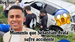 Video momento del accidente de Sebasti&aacute;n Ayala cantante de musica popular camino a Bogot&aacute;
