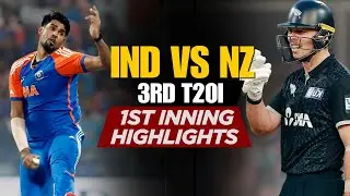 IND vs NZ 1st T20I 1st Inning Highlights Live: Indian Bowling Analysis| India vs New Zealand LIVE