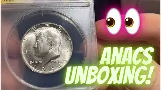 ANACS Unboxing Graded Coins