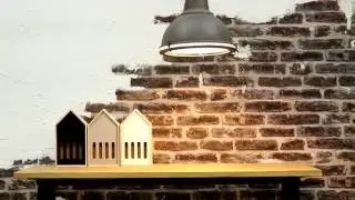 Bruine industrielamp Weimar &ndash; Lumidem - Directlampen