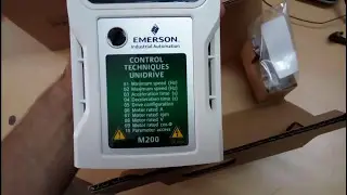 Unboxing Emerson Control Techniques AC Drive M200 1200042 A