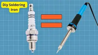 Fabriquer Un FER &Agrave; SOUDER Avec Une Bougie d&rsquo;Allumage !!