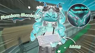 MM2 PHANTOM SET MONTAGE + KEYBOARD ASMR