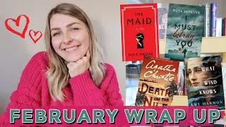 February Reading Wrap Up 💕 // many 5 star reads!