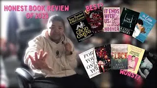 BRUTALLY HONEST BOOK REVIEW OF 2023 ( GOODREADS, SPOILERS, COLLEEN HOOVER SLANDER)