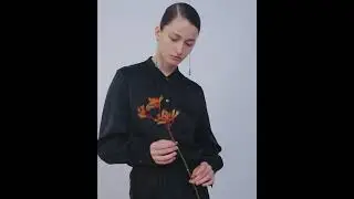 SILKINC Mandarin Collar Shirt  #silk #silkshirt