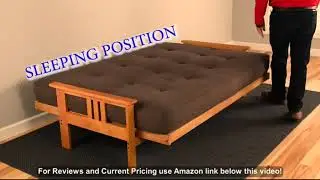 Kodiak Aspen Futon Set with Reclaim Mocha Finish, Marmont Thunder