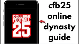 КАК СОЗДАТЬ ОНЛАЙН-ДИНАСТИЮ В COLLEGE FOOTBALL 25 (ПОЛНОЕ РУКОВОДСТВО НА 2026 ГОД)