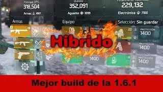 the division 1.6.1 build hibrido / hybrid set amarillo con mucho daño y supervivencia