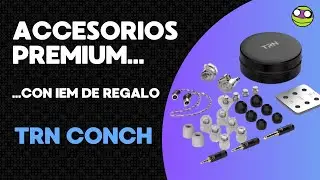 Premium accessories with IEM... just barely | TRN CONCH REVIEW