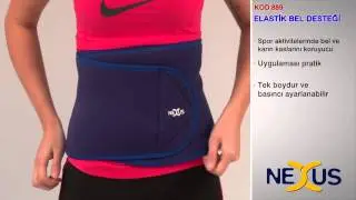 Elastik Bel Desteği Kod 889