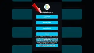 Sideload apps on iOS with dns anti revoke.