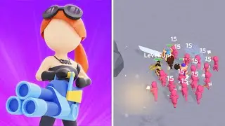 Serious Squad 🤺🎯🩸 All Levels Gameplay Android, iOS