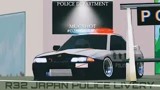 Livery R32 Japan Police Detailing | FR LEGENDS