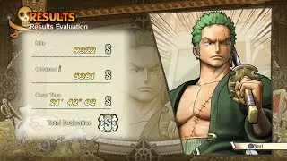 ONE PIECE  PIRATE WARRIORS 3 TS Zoro level 100 [S Ranks] DLC Nightmare Pirate Mega showdown