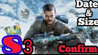 Cod mobile season 3 confirm date and size //by Desi gamer