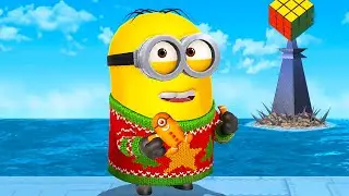 Holiday Sweater Minion in lvl 276 - Use slides 12 times ! Minion rush game
