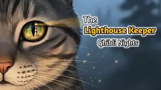 The Lighthouse Keeper 🌙 Cozy ASMR Night | Fire, Fog & Ocean Sounds