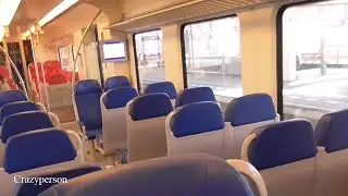Treinrit in Almere met NS Sprinter Trein SLT