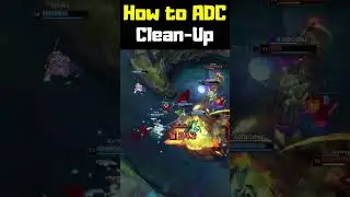 How to ADC Clean-Up - League of Legends #shorts