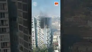 Ranchi Fire News: Argora Pearl Orchid Society Apartment में लगी आग, दमकल मौके पर