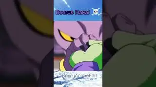 Beerus Hakai moment ☠️#anime#shorts#dragonball