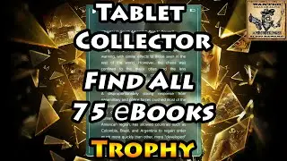 Deus Ex Mankind Divided - Tablet Collector Trophy / Achievement (All eBooks)