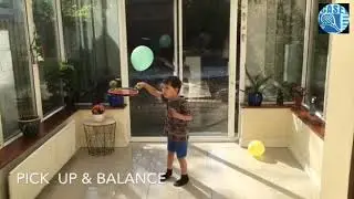 U6 Tennis Racket & Balloon Skillz