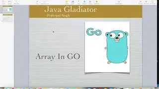 #6 Array in Golang