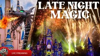 🔴LIVE: LATE NIGHT MAGIC AT THE MAGIC KINGDOM  - Walt Disney World Live Stream