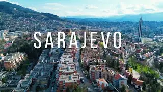 Sarajevo Šetnja I Snimci Iz Zraka ( CIglane , Džidžikovac , Drvenija ... ) - ( Walking Tour ) 4K