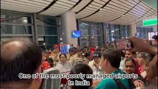Flights canceled, luggage lost, total chaos at Hyderabad Airport, India