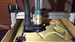 DIY CNC Dust Vacuum Attachment