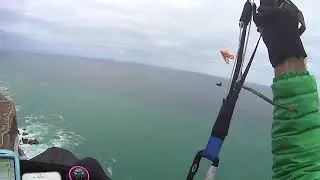 Asymmetric collapse Paragliding Nullarbor Jan 2017
