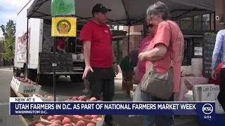 Utah Farmers share local produce from South Jordan to Washington, D.C.