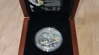 Unboxing 2020 Aphrodite and Venus 2 oz coin #silver #silverstacking #unboxing #GAW #Ag