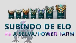 SUBINDO DE ELO - #5 A SELVA / POWER FARM - DO BRONZE AO DIAMANTE