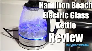 Hamilton Beach Glass Electric Tea Kettle, Water Boiler & Heater, 1 Liter Review