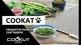 COOKAT by Cookut - Kit pour r&eacute;aliser des croquettes pour votre chat