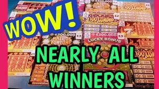 AMAZING..NEARLY AN . ALL  WINNERS GAME.LUCKY BONUS..MAZE FORTUNE.£100 LOADED..BLAZING 7s..GEM SMASH