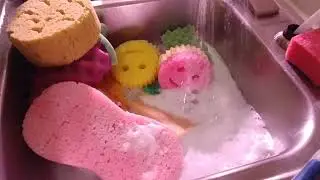 Sponge Therapy ASMR Soap Pinalen and Warm Water Rinse