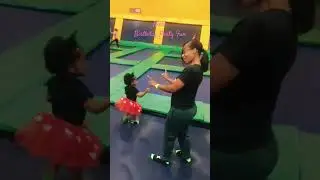 Birthday Party Fun #trampolinepark #birthday #rockinjump