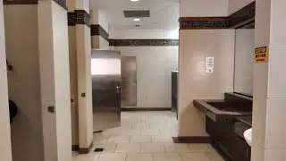 808. Mall Mens Restroom Half Shoot! 